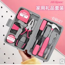 希孟家用工具箱套装五金手动家庭电工木工电讯维修工具 家用工具箱13套装【升级款】