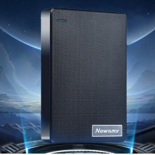 纽曼（Newsmy）1TB 移动硬盘机械 双盘备份 清风Plus系列 USB3.0 2.5英寸 风雅黑 海量存储 手机连接 格纹设计