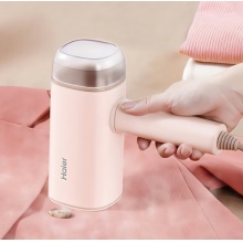 海尔（Haier） 挂烫机折叠手持家用蒸汽电熨斗便携式小型迷你熨烫机衣服HY-GW2503 珊瑚粉
