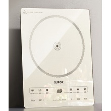 苏泊尔（SUPOR）2200W猛火大功率 0油墨微晶面板 炒菜新型电磁炉 家用电陶炉电磁灶电池炉火锅炉 配锅C22-IA818B